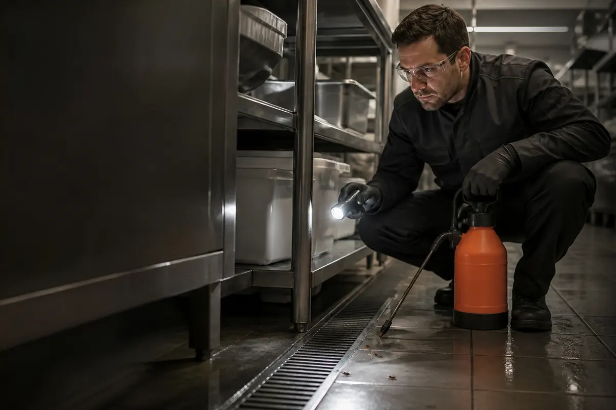 Pest control inspection setting selected for Bexley service planning