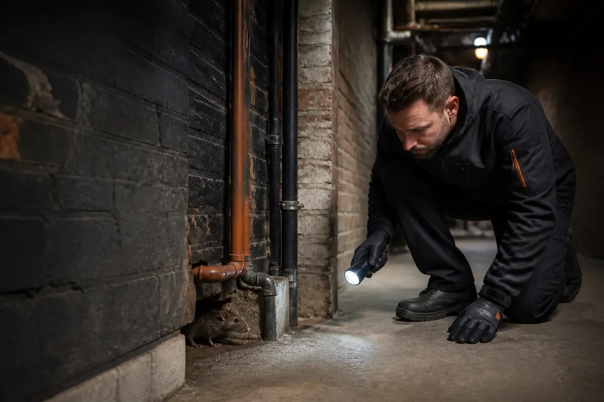 Pest control inspection setting selected for Bexleyheath service planning