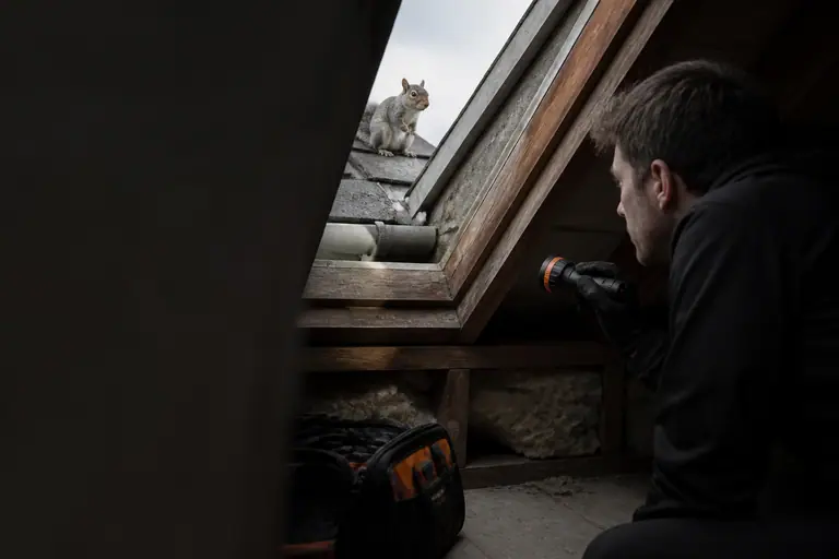 Squirrel Control in London inspection context