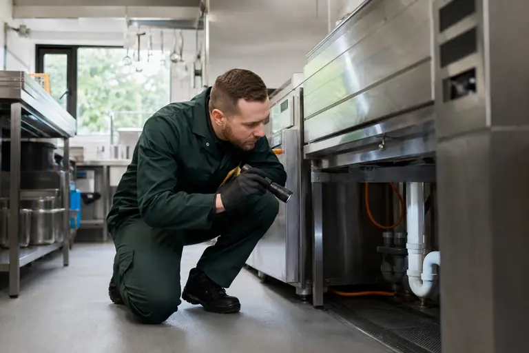 Cockroach Control inspection detail