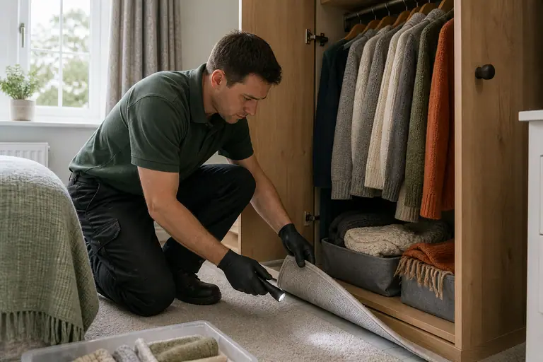 Moth Control inspection detail