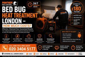Bed Bug Heat Treatment London – How Much Costs ?