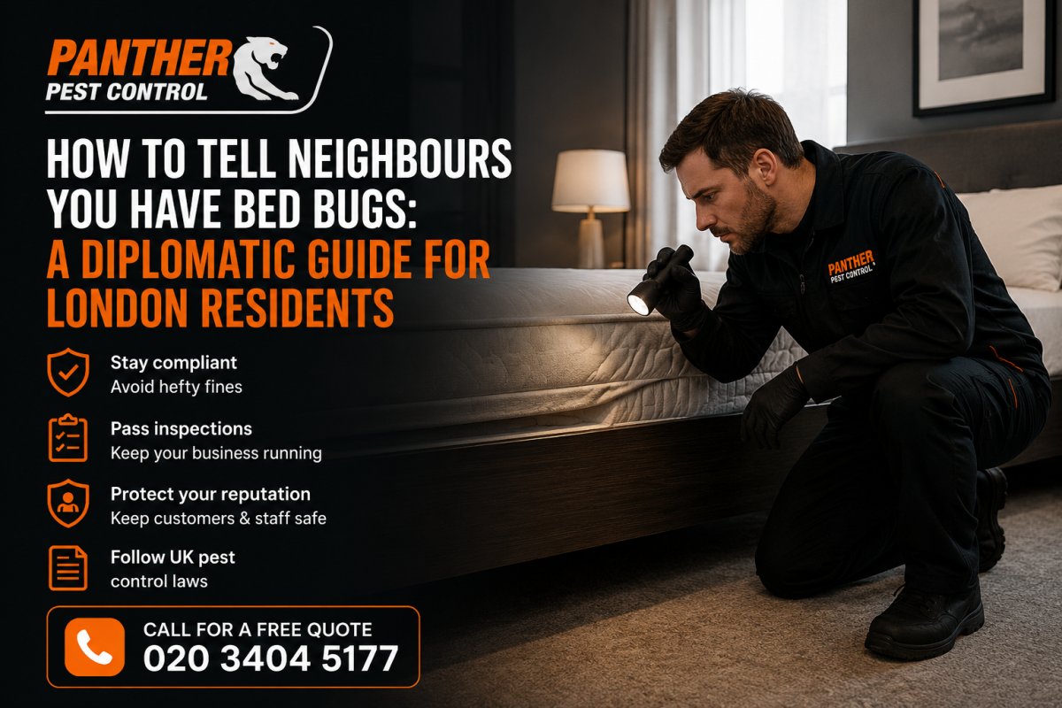 How to Tell Neighbours You Have Bed Bugs