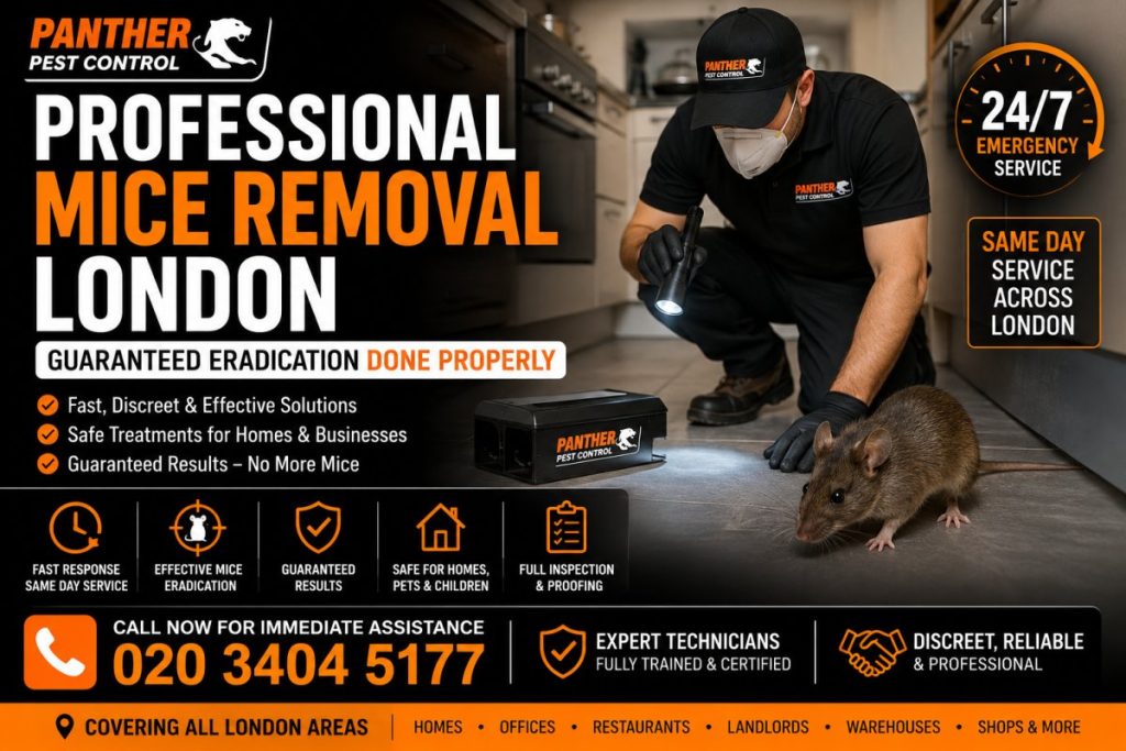 Professional Mice Removal London: