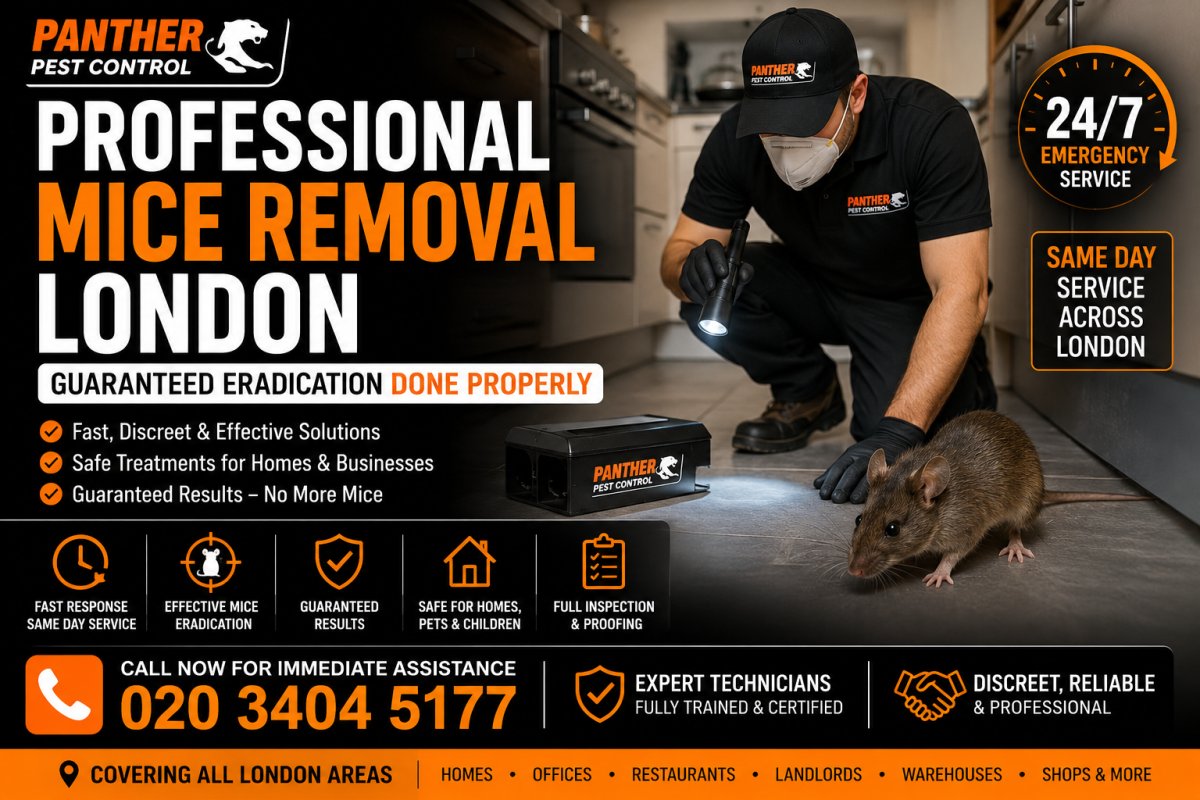 Professional Mice Removal London: