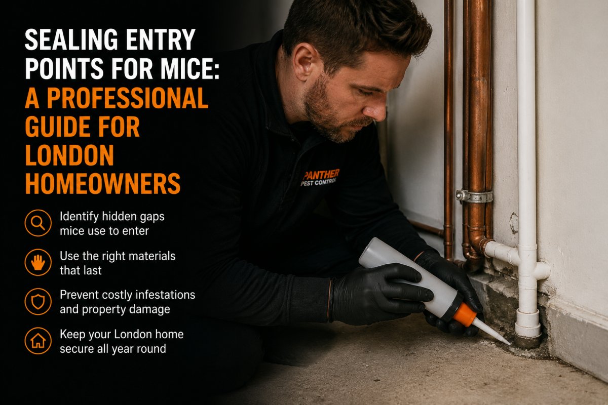 Sealing Entry Points for Mice: A Professional Guide for London Homeowners